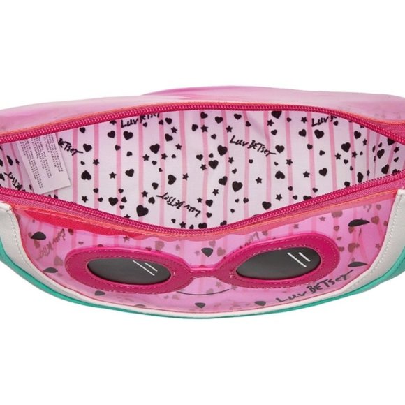 Betsey Johnson Kitsch Watermelon Clear Crossbody - Picture 3 of 5